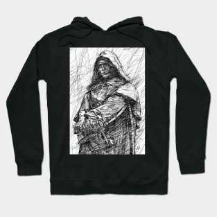 GIORDANO BRUNO ink portrait .2 Hoodie